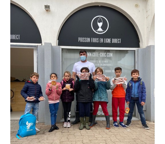 Matinée avec l’institut marin et les enfants de l’école de Lunel